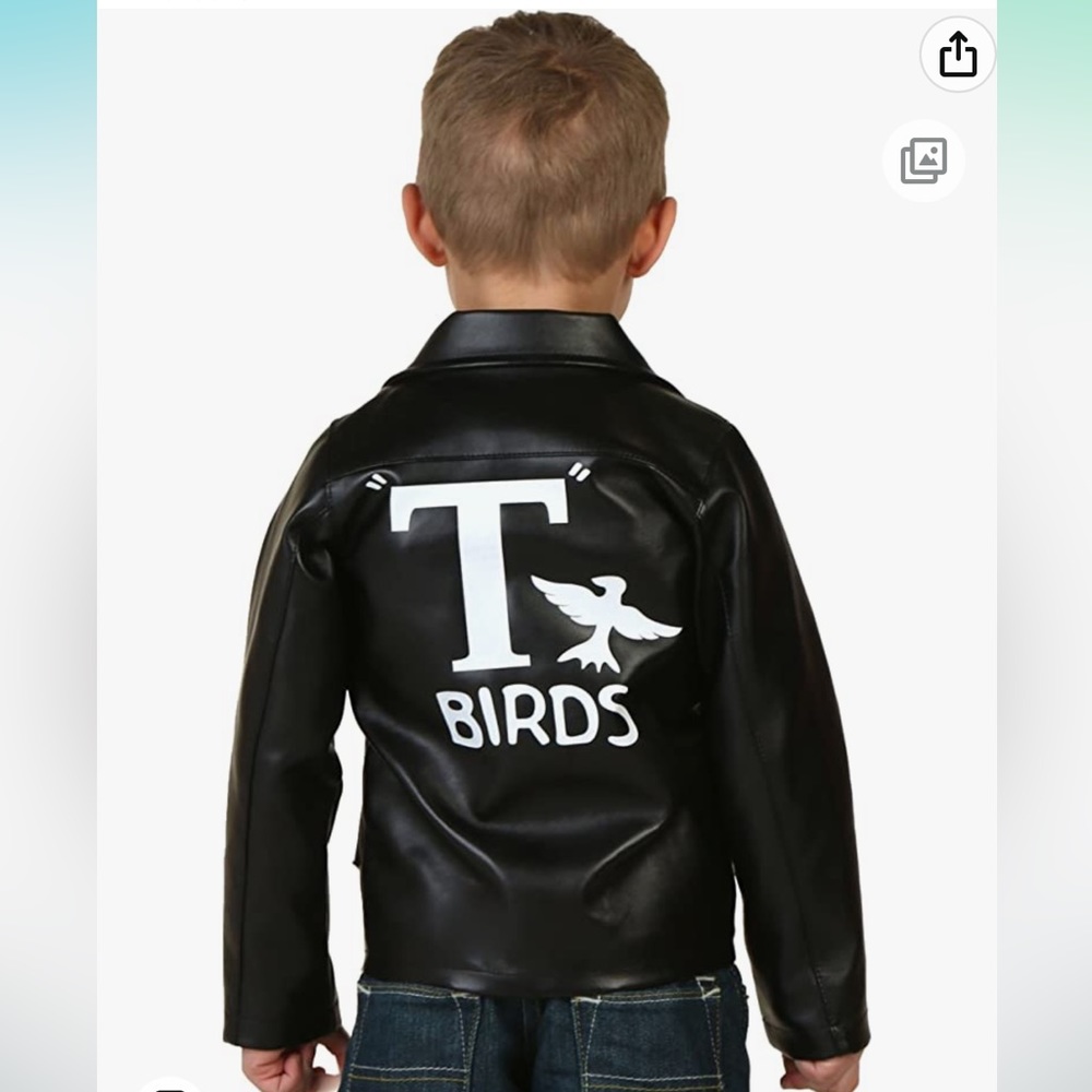 Toddler Grease T-Birds Costume Jacket- size 18 month
